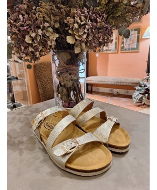 Sandalias Dorada
